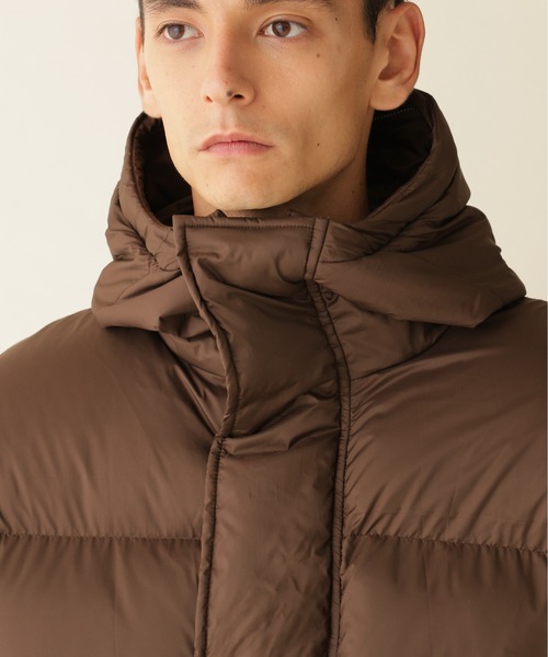 BEAVER(ビーバー)の「B omnivore/ビーオムニボー HOOD FUR BLOUSON フードファーブルゾン(ダウンジャケット/コート・メンズ・ブラウン/ベージュ/ブラック・L/M)」の5枚目の写真