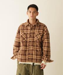 B omnivore/ビーオムニボー BOUCLE SHIRT ブークレシャツ