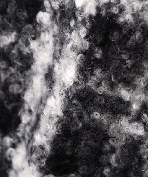 BEAVER(ビーバー)の「B omnivore/ビーオムニボー BOUCLE SHIRT ブークレシャツ(シャツ/ブラウス・メンズ・その他18/ブラウン/ブラック・L/M)」の7枚目の写真