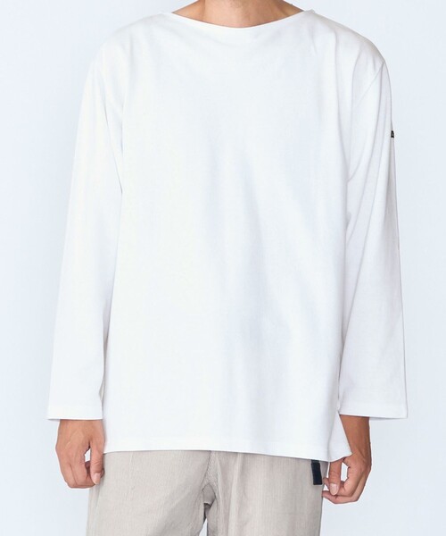 SHIPS(シップス)の「【SHIPS別注】Le Minor: BRETON SHT RUSSEL(Tシャツ/カットソー・メンズ・ホワイト系その他/ライトホワイト/ホワイト・1/2/3)」の5枚目の写真