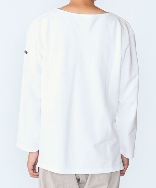 SHIPS(シップス)の「【SHIPS別注】Le Minor: BRETON SHT RUSSEL(Tシャツ/カットソー・メンズ・ホワイト系その他/ライトホワイト/ホワイト・1/2/3)」の7枚目の写真