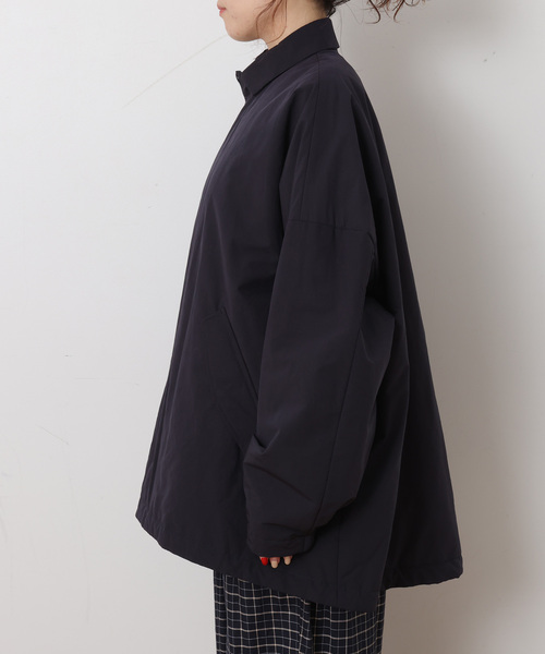 JOURNAL STANDARD LUXE（ジャーナルスタンダード　ラックス）の「ウェザースタンドカラーハーフコート（その他アウター・レディース・ベージュ/ネイビー/ブラック・FREE）」の16枚目の写真