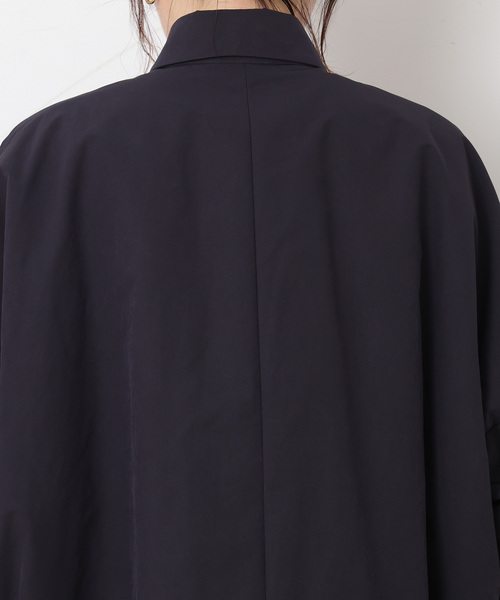 JOURNAL STANDARD LUXE（ジャーナルスタンダード　ラックス）の「ウェザースタンドカラーハーフコート（その他アウター・レディース・ベージュ/ネイビー/ブラック・FREE）」の19枚目の写真
