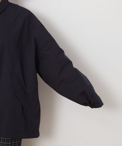 JOURNAL STANDARD LUXE（ジャーナルスタンダード　ラックス）の「ウェザースタンドカラーハーフコート（その他アウター・レディース・ベージュ/ネイビー/ブラック・FREE）」の20枚目の写真
