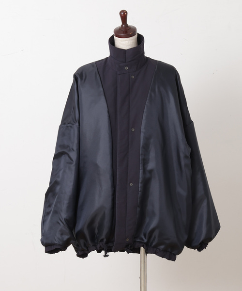 JOURNAL STANDARD LUXE（ジャーナルスタンダード　ラックス）の「ウェザースタンドカラーハーフコート（その他アウター・レディース・ベージュ/ネイビー/ブラック・FREE）」の15枚目の写真