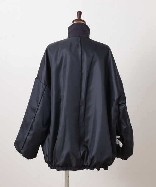 JOURNAL STANDARD LUXE（ジャーナルスタンダード　ラックス）の「ウェザースタンドカラーハーフコート（その他アウター・レディース・ベージュ/ネイビー/ブラック・FREE）」の4枚目の写真