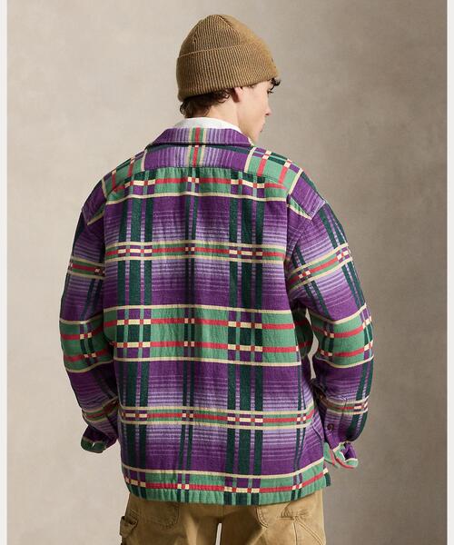 POLO RALPH LAUREN(ポロ ラルフ ローレン)の「クラシック フィット チェック フランネル キャンプ シャツ(シャツ/ブラウス・メンズ・マルチ・S/M/L/XS)」の4枚目の写真