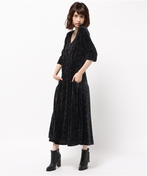 MOUSSY（マウジー）の「VELOUR MAXI DRESS F（ワンピース・レディース・レッド系その他/ブルー系その他・2/1）」の13枚目の写真