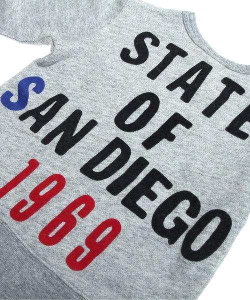 F.O.KIDS(エフオーキッズ)の「4色4柄トレーナー(スウェット・キッズ・ミント/オレンジ/パープル/グレー・90/95/100/120/140/80/110/130)」の8枚目の写真