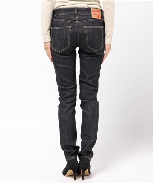 HYSTERIC GLAMOUR(ヒステリックグラマー)の「Sデニム スキニーPT(デニムパンツ・レディース・インディゴブルー・23inch/24inch/25inch/26inch/27inch/28inch)」の4枚目の写真