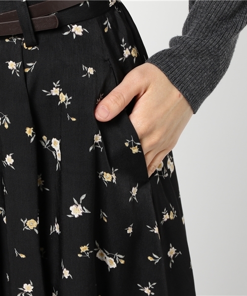 Heather（ヘザー）の「ベルトツキイレヘムスカート 742713（スカート・レディース・グレー系その他/ブラック系その他/ホワイト系その他/ベージュ系その他・FREE）」の14枚目の写真