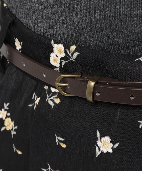 Heather（ヘザー）の「ベルトツキイレヘムスカート 742713（スカート・レディース・グレー系その他/ブラック系その他/ホワイト系その他/ベージュ系その他・FREE）」の16枚目の写真