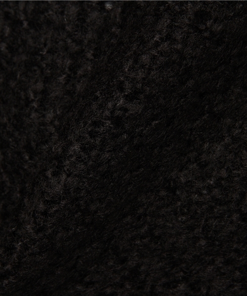 VENCEEXCHANGE（ヴァンスエクスチェンジ）の「シンタム鹿の子編みドルマンプルオーバー（ニット/セーター・レディース・ブラック/グレー・MEDIUM）」の9枚目の写真