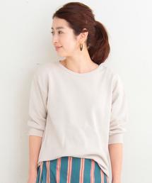 BEAUTY&YOUTH UNITED ARROWS | BY ミドルサーマルメッシュ7分袖カットソー(Tシャツ/カットソー)