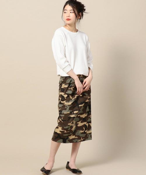 BEAUTY&YOUTH UNITED ARROWS(ビューティーアンドユースユナイテッドアローズ)の「BY ミドルサーマルメッシュ7分袖カットソー ◆(Tシャツ/カットソー・レディース・ホワイト/ナチュラル/ネイビー・FREE)」の14枚目の写真