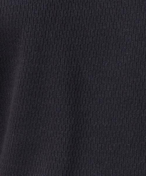 BEAUTY&YOUTH UNITED ARROWS(ビューティーアンドユースユナイテッドアローズ)の「BY ミドルサーマルメッシュ7分袖カットソー ◆(Tシャツ/カットソー・レディース・ホワイト/ナチュラル/ネイビー・FREE)」の17枚目の写真