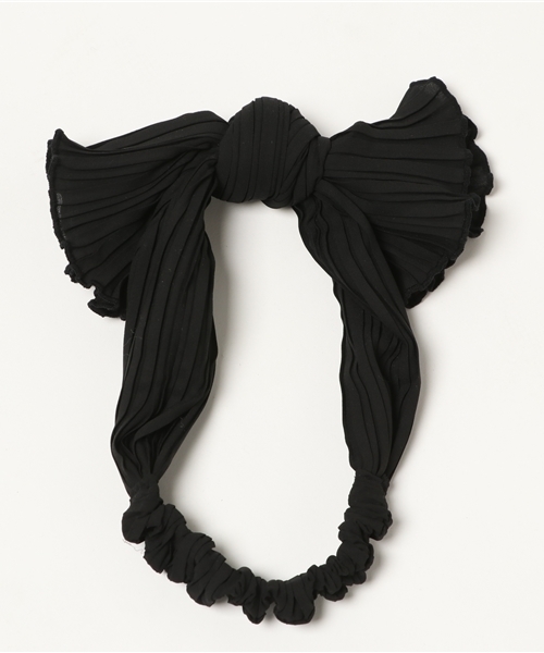 Me%（ミィパーセント）の「ﾌﾟﾘｰﾂﾀｰﾊﾞﾝ　751887（ヘアバンド・レディース・ブラック系その他/ピンク系その他・ONE SIZE）」の3枚目の写真