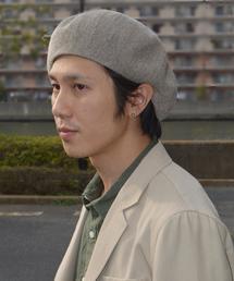 SHIPS JET BLUE | SHIPS JET BLUE: リネン ベレー帽 【MADE IN JAPAN】(ハンチング/ベレー帽)