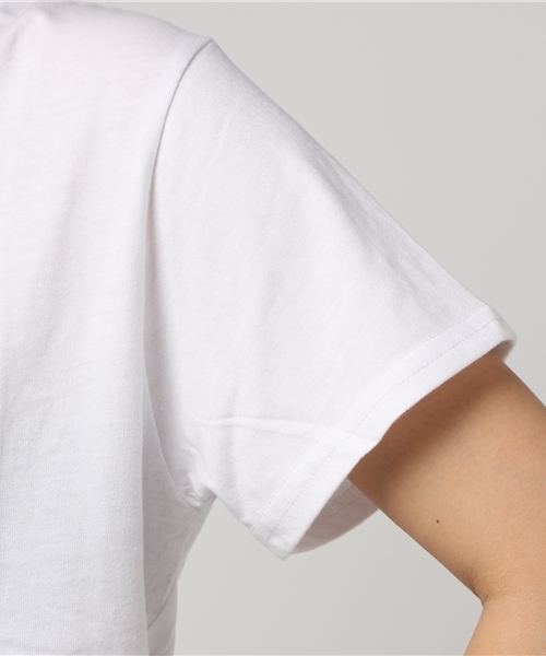 RODEO CROWNS WIDE BOWL(ロデオクラウンズワイドボウル)の「W STICKER Tシャツ(Tシャツ/カットソー・レディース・ブラック/ホワイト/レッド/ネイビー・FREE)」の11枚目の写真