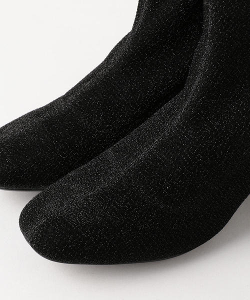 Another Edition(アナザーエディション)の「ラメフィットショートブーツ(ブーツ・レディース・ワインレッド/ブラック/ブラウン/シルバー・LARGE/SMALL/MEDIUM)」の17枚目の写真