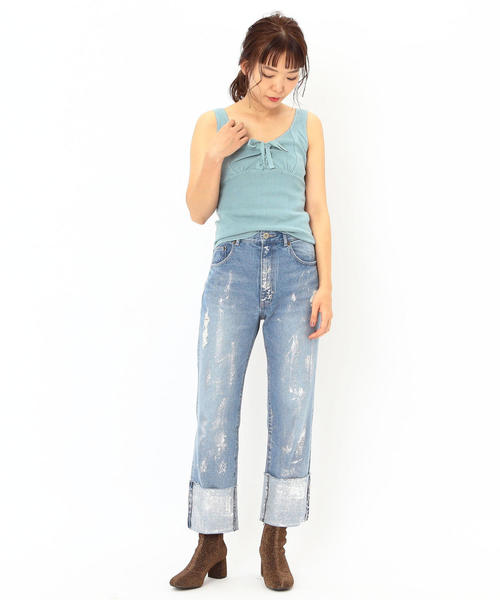 Another Edition(アナザーエディション)の「ラメフィットショートブーツ(ブーツ・レディース・ワインレッド/ブラック/ブラウン/シルバー・LARGE/SMALL/MEDIUM)」の12枚目の写真