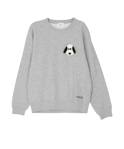 merry jenny（メリージェニー）の「SNOOPYトレーナー（スウェット・レディース・ホワイト/グレー/ブラック・FREE）」の3枚目の写真