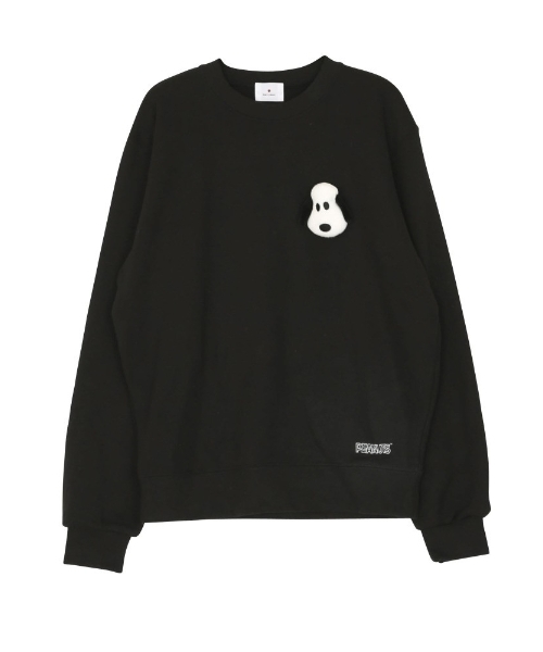 merry jenny（メリージェニー）の「SNOOPYトレーナー（スウェット・レディース・ホワイト/グレー/ブラック・FREE）」の2枚目の写真