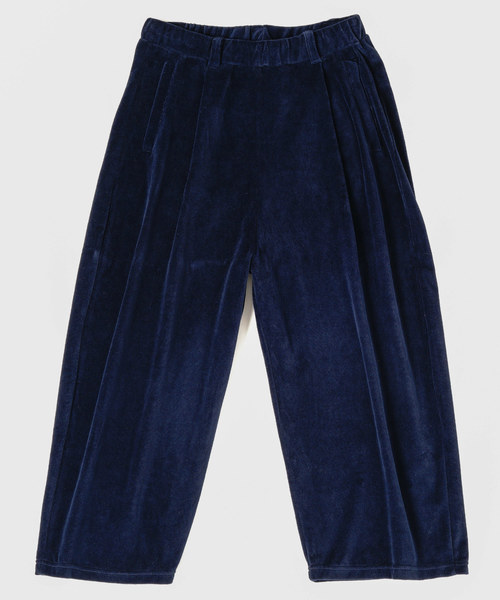 MONO-MART（モノマート）の「シルキーベロアワイドトラックパンツ/ワイドパンツ（その他パンツ・メンズ・ブラック/ネイビー/グレー・FREE）」の5枚目の写真
