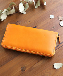 feee（フィー）の「栃木レザーナチュラルラウンドファスナー長財布（財布）」