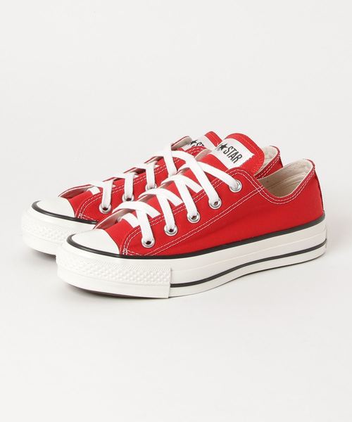 CONVERSE CANVAS ALL STAR J OX (レッド) CONVERSE CANVAS ALL STAR J OX (レッド)