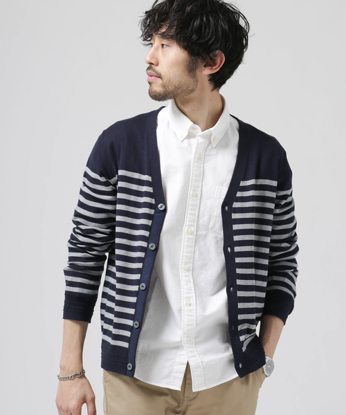 NANO universe（ナノユニバース）の「ソロッテクス混ウォッシャブルVカーデ（カーディガン/ボレロ・メンズ・ブラック/ネイビー/その他1/ベージュ/グレー/その他2・LARGE/X-LARGE/MEDIUM/SMALL）」の6枚目の写真