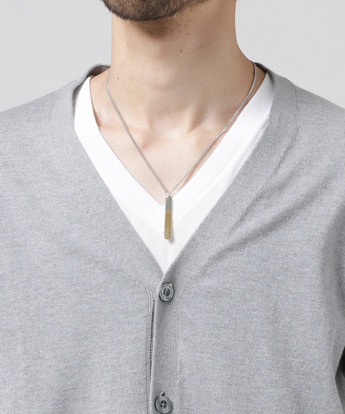 NANO universe（ナノユニバース）の「ソロッテクス混ウォッシャブルVカーデ（カーディガン/ボレロ・メンズ・ブラック/ネイビー/その他1/ベージュ/グレー/その他2・LARGE/X-LARGE/MEDIUM/SMALL）」の14枚目の写真