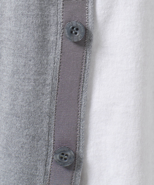 NANO universe（ナノユニバース）の「ソロッテクス混ウォッシャブルVカーデ（カーディガン/ボレロ・メンズ・ブラック/ネイビー/その他1/ベージュ/グレー/その他2・LARGE/X-LARGE/MEDIUM/SMALL）」の13枚目の写真