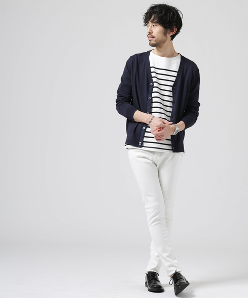 NANO universe（ナノユニバース）の「ソロッテクス混ウォッシャブルVカーデ（カーディガン/ボレロ・メンズ・ブラック/ネイビー/その他1/ベージュ/グレー/その他2・LARGE/X-LARGE/MEDIUM/SMALL）」の12枚目の写真