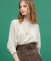 UNITED TOKYO | ボリュームスリーブハイネックブラウス(シャツ/ブラウス)