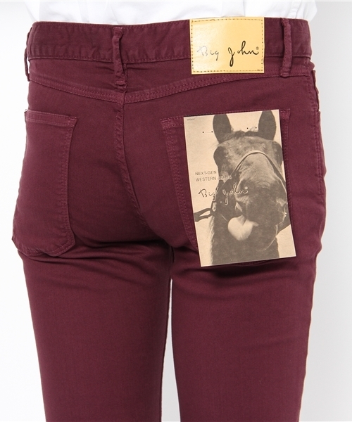 WHO'S WHO gallery(フーズフーギャラリー)の「【BIG JOHN】NUDE LEG(その他パンツ・メンズ・ボルドー/インディゴブルー/ワイン/その他・28/30inch/32/30)」の8枚目の写真