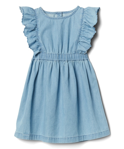 Gap ギャップ の Gap カスケードフリル デニムワンピース ワンピース Wear