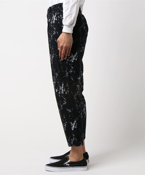 JOINT WORKS（ジョイントワークス）の「ウラケスプラッシュタックパンツ（スウェットパンツ・メンズ・ブラック/グレー・MEDIUM/LARGE）」の4枚目の写真