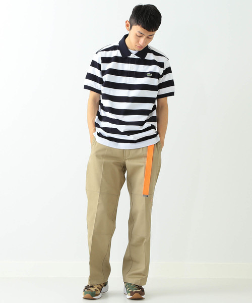 LACOSTE(ラコステ)の「LACOSTE × BEAMS / 別注 ヘビー ポロシャツ(ポロシャツ・メンズ・ネイビー/その他/ホワイト・1/2/3/4)」の10枚目の写真