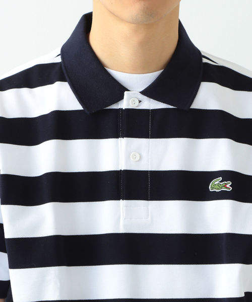 LACOSTE(ラコステ)の「LACOSTE × BEAMS / 別注 ヘビー ポロシャツ(ポロシャツ・メンズ・ネイビー/その他/ホワイト・1/2/3/4)」の19枚目の写真