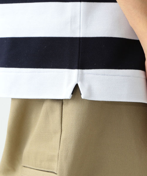 LACOSTE(ラコステ)の「LACOSTE × BEAMS / 別注 ヘビー ポロシャツ(ポロシャツ・メンズ・ネイビー/その他/ホワイト・1/2/3/4)」の15枚目の写真