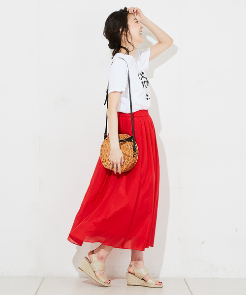 RIVE DROITE（リヴドロワ）の「CAT　TEE（Tシャツ/カットソー・レディース・オフホワイト/グレー・FREE）」の9枚目の写真