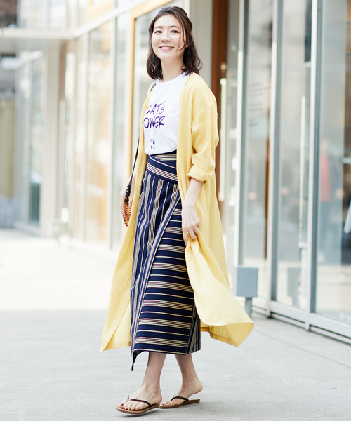 RIVE DROITE（リヴドロワ）の「CAT　TEE（Tシャツ/カットソー・レディース・オフホワイト/グレー・FREE）」の18枚目の写真