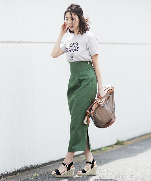 RIVE DROITE（リヴドロワ）の「CAT　TEE（Tシャツ/カットソー・レディース・オフホワイト/グレー・FREE）」の16枚目の写真