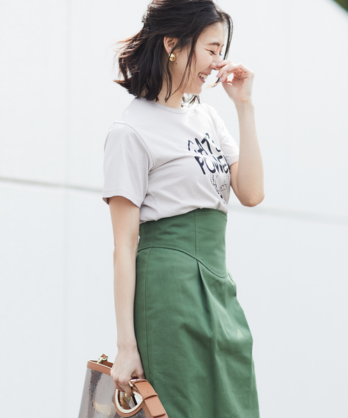 RIVE DROITE（リヴドロワ）の「CAT　TEE（Tシャツ/カットソー・レディース・オフホワイト/グレー・FREE）」の4枚目の写真