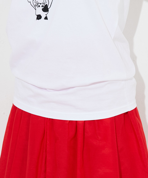 RIVE DROITE（リヴドロワ）の「CAT　TEE（Tシャツ/カットソー・レディース・オフホワイト/グレー・FREE）」の14枚目の写真