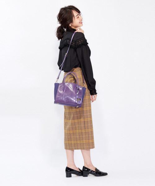 PICHE ABAHOUSE（ピシェ アバハウス）の「ヒールビットローファー（ローファー・レディース・ブラック/ブラウン/グレイッシュベージュ・35/36/37/38/39/34/40）」の6枚目の写真