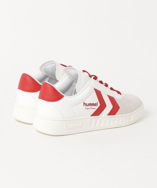 hummel（ヒュンメル）の「hummel/ヒュンメル SUPER TRIMM/スーパートリム（スニーカー・メンズ・ネイビー/ホワイト×ネイビー/ホワイト×レッド・22.5cm/23cm/24cm/25cm/25.5cm/26.5cm/27cm/28cm）」の4枚目の写真
