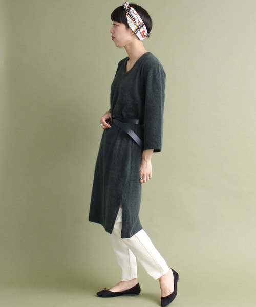 Par Ici パーリッシィ の ラクーン フレアスリーブワンピース ワンピース Wear