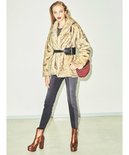 EVRIS（エヴリス）の「ダブルバックルブーツ（ブーツ・レディース・ブラック/ブラウン・SMALL/MEDIUM/LARGE）」の18枚目の写真